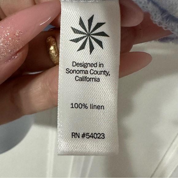 Athleta linen tank open back size xxs - Picture 4 of 7